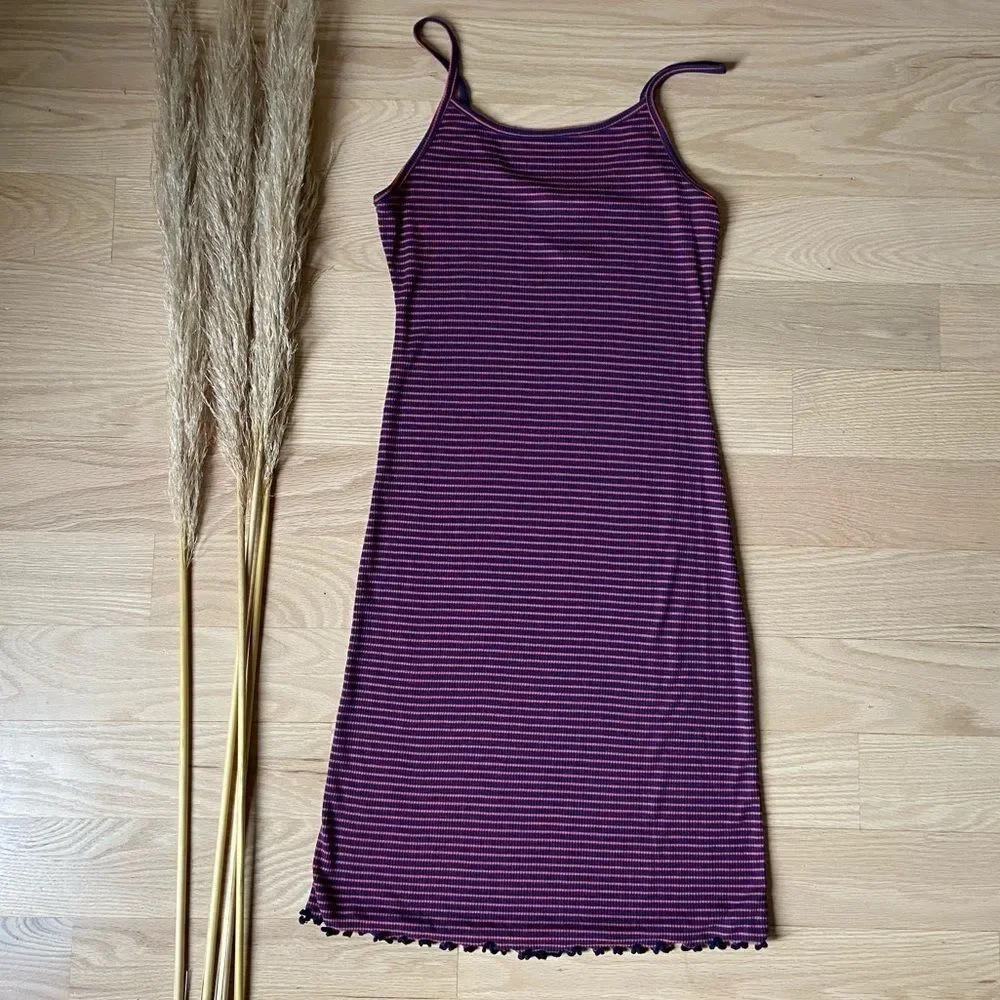 Caution To The Wind | Ribbed Mini Dress - Picture 2 of 8